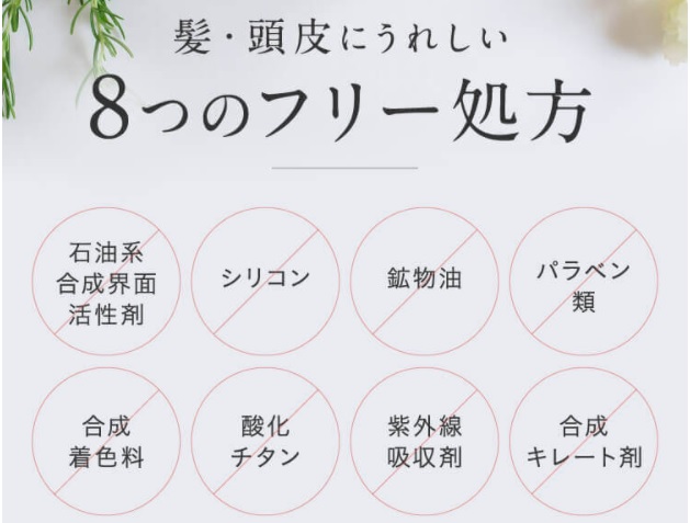 ビーエストシャンプーフリー処方